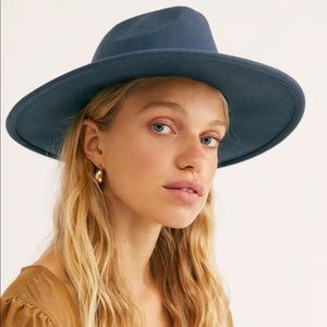 Free People Beaumont Suede Band Felt Hat